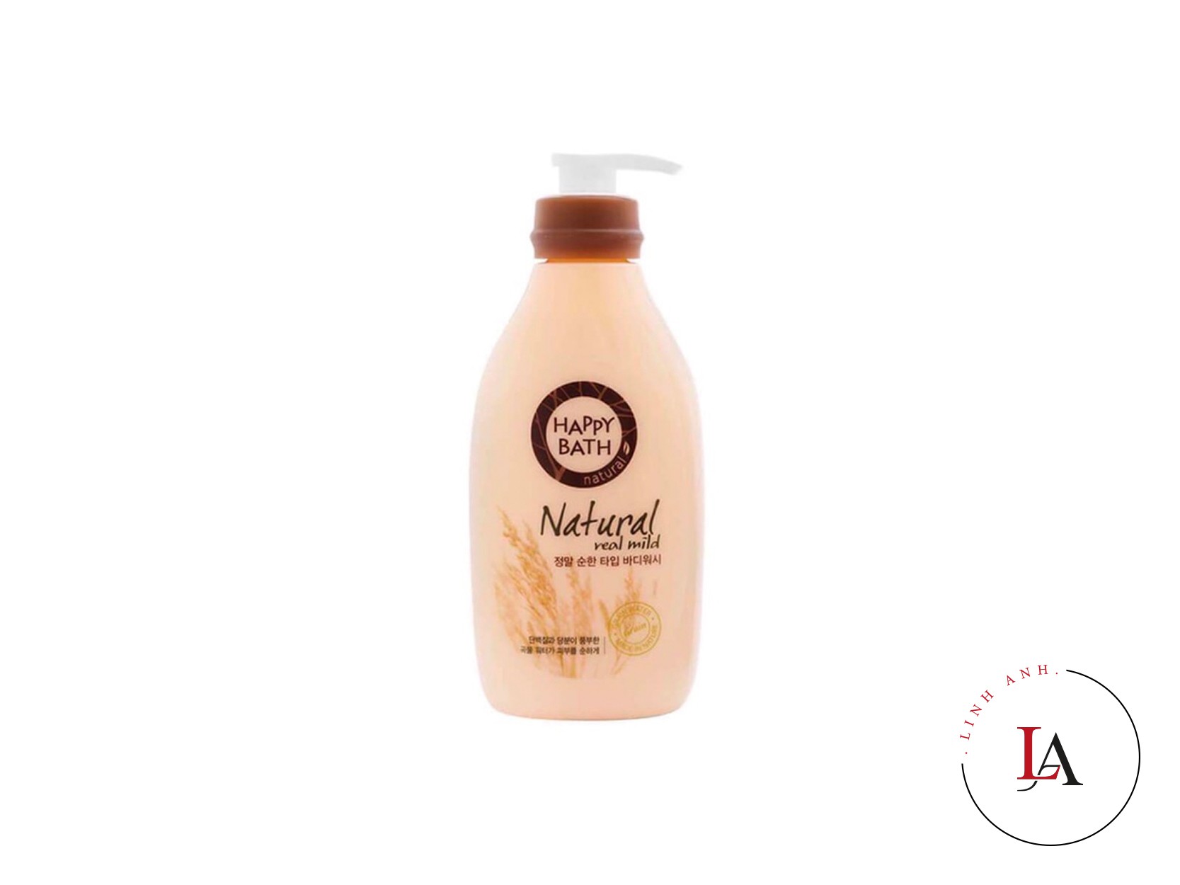 Sữa tắm Happy Bath Natural lúa mạch